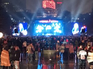 Downtown Nashville Event Crowds